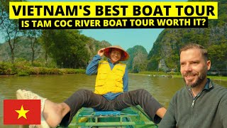 Is the Tam Coc River Boat Tour the best in Vietnam?