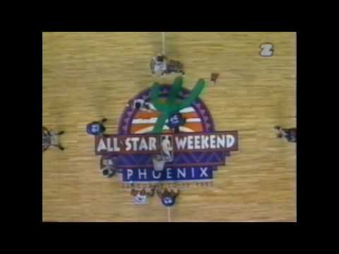 NBA All Star Game - Phoenix - 1995 - TVP 2