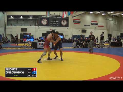 75 1/4 Final - Alec Ortiz (MN Storm) vs. Curt Calovecchi (NMU-OTS)