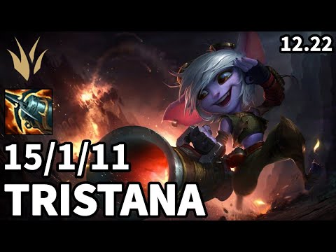Tristana Jungle vs Graves - KR Master | Patch 12.22