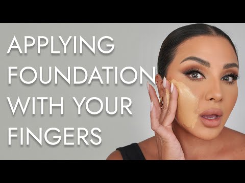 HOW TO APPLY FOUNDATION WITH YOUR FINGERS FOR SMOOTH SKIN | NINA UBHI