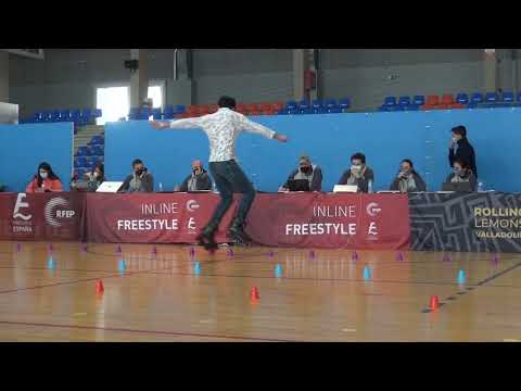 Le Matoc'H Martin (FRA). 17th place. EIF Championship 2021. Valladolid Lemons Battle. December 2021.