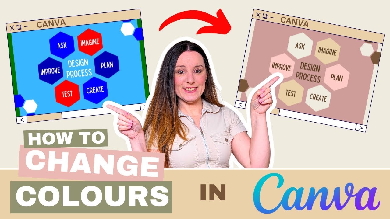 Effortless Canva Tip: Batch Change Design Colours with Custom Palettes!