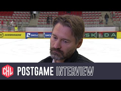 Postgame interviews: Oceláři Třinec - Aalborg Pirates