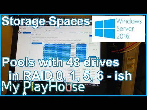 Windows Storage Spaces and Storage Pools on Server 2016 - 658