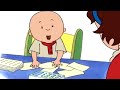 Caillou S Office Caillou Cartoon
