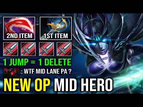 NEW IMBA MID PA First Item Echo Sabre 1 Jump = 1 Delete Unlimited Crit 100% Hard Counter ALL Dota 2