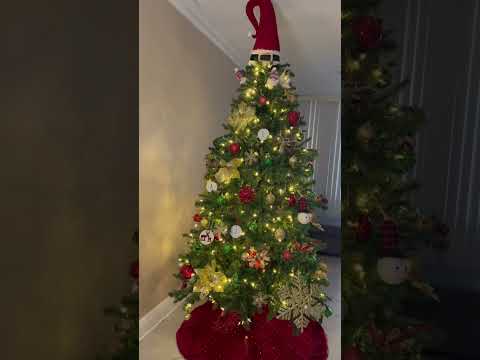 Decoración de árbol de navidad #christmastree #merrychristmas #arboldenavidad