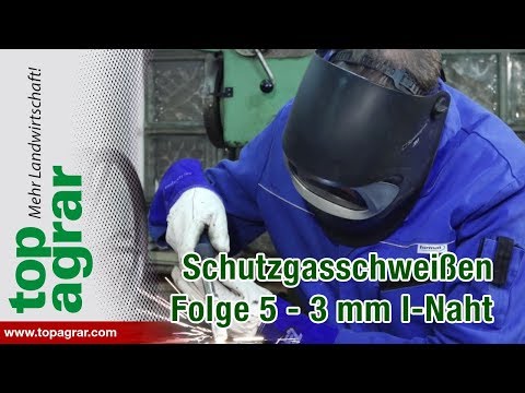 Inert gas welding episode 5: 3 mm I-seam - Welding with Christoph Season 2 –