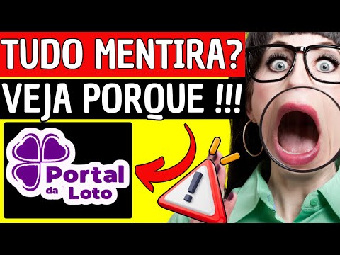????PORTAL DA LOTO OFICIAL❌⚠️CUIDADO MAIS UM GOLPE?⚠️❌PORTAL DA LOTO É BOM - PORTAL DA LOTO DEPOIMENTO