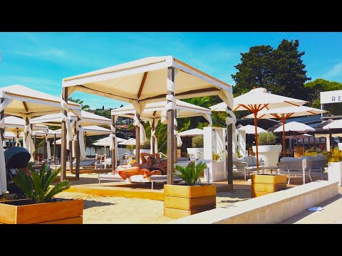 Portorož Beaches in Summer, Slovenia - 4K Virtual Walk