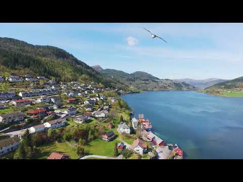 🌊 Above Førde Fjord 🇳🇴 | A Stunning Drone Flight Over Norway’s Hidden Gem| Captured with DJI Avata 2