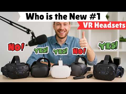 ✅5 Best VR Headsets 2025 – Oculus, HTC, and More Reviewed!
