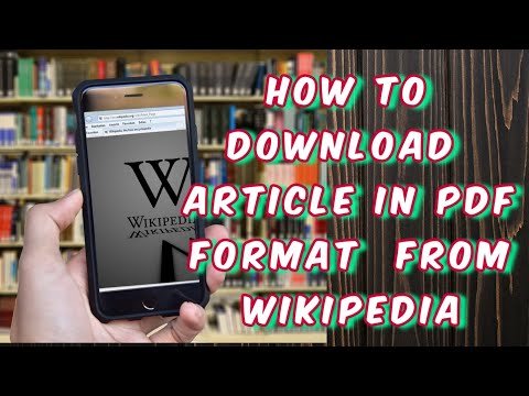 HOW TO DOWNLOAD ARTICLES FROM WIKIPEDIA EASY WAY IN MOBILE