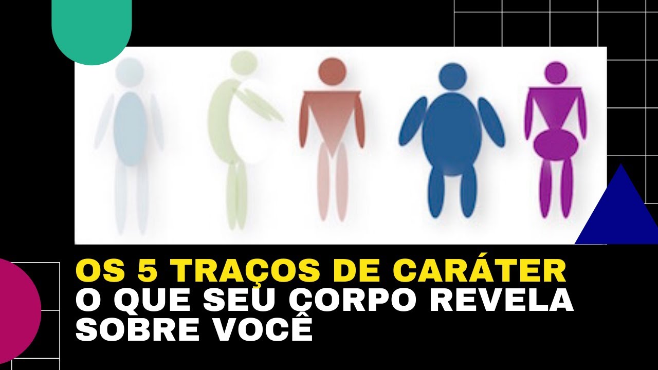 Os 5 Traços de Caráter - O Que Seu Corpo Revela Sobre Você