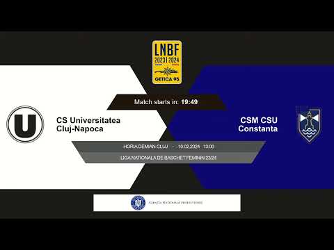 LNBF Getica 95 2023-2024: Universitatea Cluj-Napoca - CSM CSU Constanța