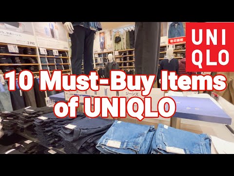 Top 10 Must-Buy Items in UNIQLO 👕in Japan🇯🇵 | Shopping Guide in Japan🧦