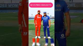mi vs pbks 2021 highlights | pbks vs mi match highlights | #Cricket #Sports#Shorts#vivoipl #mi#pbks