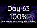 [Day 63] Aeternus 100% [91% noclip accuracy, 198 deaths] // 220,585 attempts
