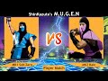 Kaz Mugen MK1 Sub Zero Vs MK2 Rain