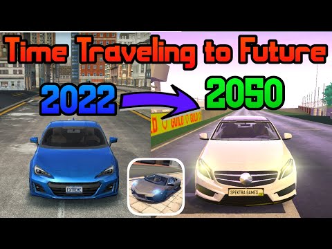 Time Traveling to Future in Extreme Car Driving Simulator 🔥🔥