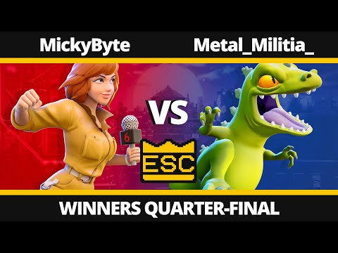 NASB at ESC 30 - Winners Quarter-Final - MickyByte (April O'Neil) Vs. Metal_Militia_ (Reptar)