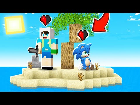 100 GÜN ISSIZ ADADA KALDIK - 🌴☠️ ENES ARSLAN Minecraft