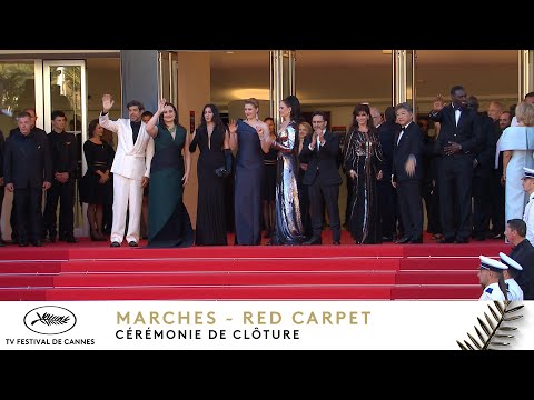 MARCHES DE CLÔTURE – Red Carpet – English – Cannes 2024