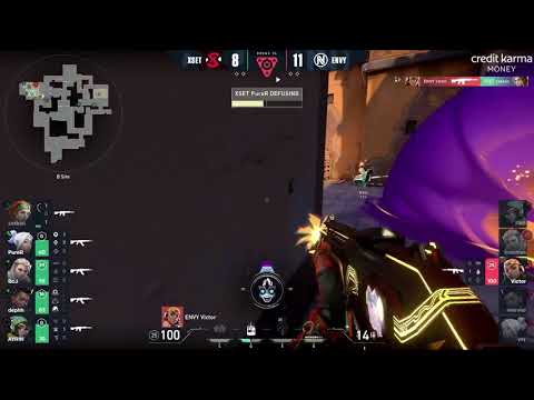 ENVY Victor insane 4k against full XSET Team