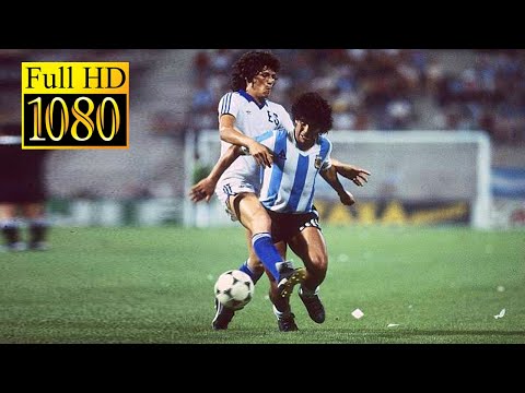 Argentina vs. El Salvador ● World Cup 1982 | Full Highlights - 1080p HD | Diego Maradona