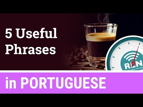 How to say "Happy Christmas" and "I Love You" in Portuguese - One Minute Portuguese Lesson 10