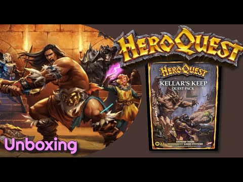 HeroQuest - Kellar's Keep Quest Pack - Unboxing