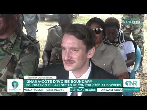 Foundation Pillars Set for Construction at Ghana–Côte d’Ivoire Border