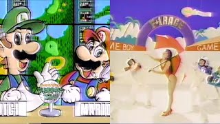 懐かしいCM　任天堂　ゲームボーイ F1レース　マリオオープンゴルフ