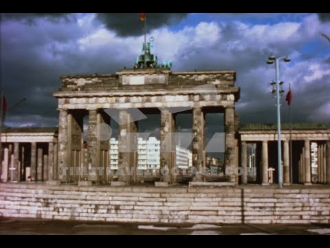 1966 Reise nach Berlin West and East, Berlin Wall, Archive