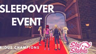 Glorious Champions Sleep Over Event!