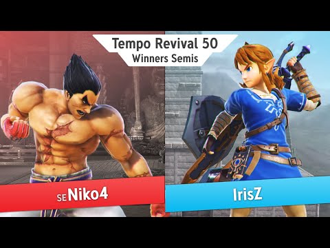 Tempo Revival 50 - SE | Niko4 (Kazuya) Vs. IrisZ (Link) - Winners Semis - Smash Ultimate