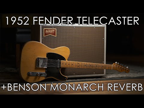 "Pick of the Day" - 1952 Fender Telecaster and Benson Monarch Reverb
