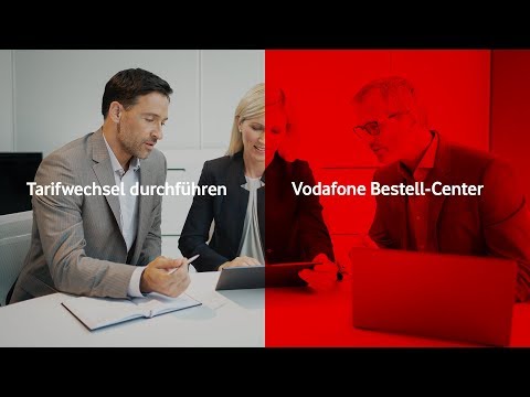 Vodafone Bestell-Center - Tarifwechsel durchführen  | #businesshilfe