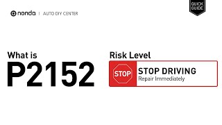 Meaning of OBD p2152