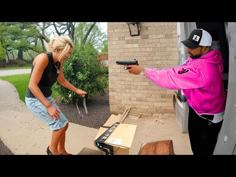 Package Thieves Receiving Instant Karma for Their Actions