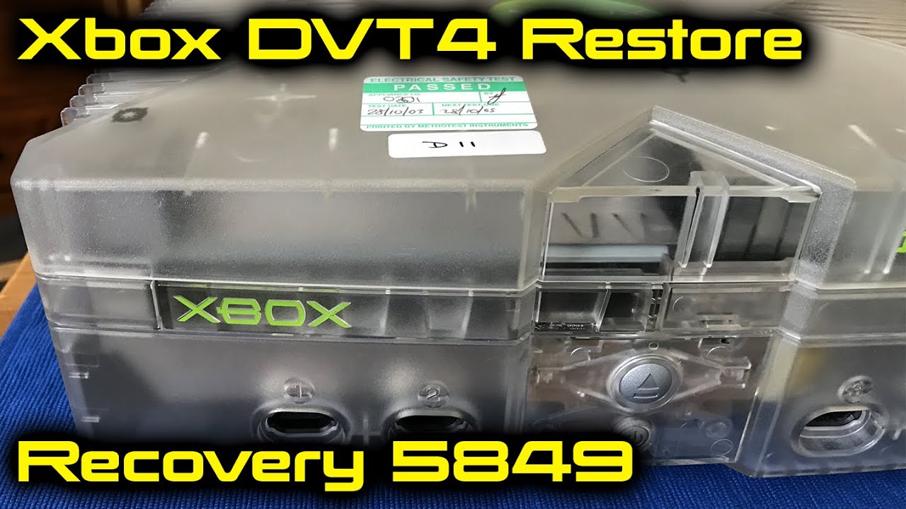 Xbox DVT4 Factory Restore (XDK Recovery 5849)