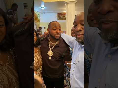 Davido visiting his dad and family, is the best video online today