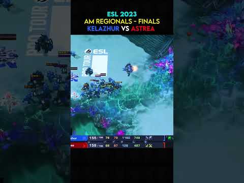 Kelazhur vs Astrea-ESL 2023 AM Regionals-Grand Finals-Highlight 24 #shorts #starcraft #starcraft2