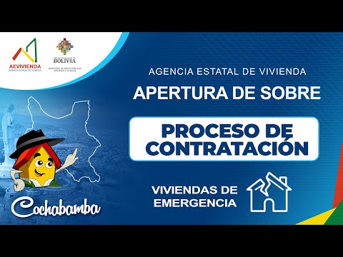 PROYECTO DE VIVIENDA DE EMERGENCIA EN EL MUNICIPIO DE ARQUE -FASE(XII) 2024- COCHABAMBA