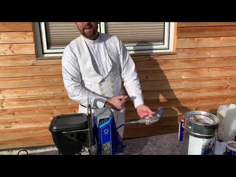 Teil 2/5; Graco GX FF  Pistolenfilter ausbauen / wechseln / reinigen