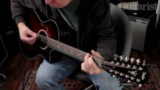 Video thumbnail for Taylor 562CE 12-String V-Class Demo by Guitarist