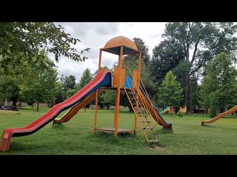 A Walk Through Teius Park, Caransebes, Romania, Europe, 8th of august 2023