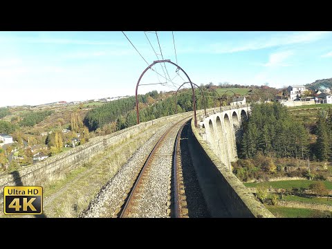 4K Millau - Saint-Chély-d'Apcher en Z2 [Ligne des Causses] 26 Viaducs/24 Tunnels