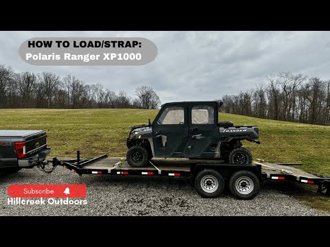 How To Load & Tie Down the Polaris Ranger